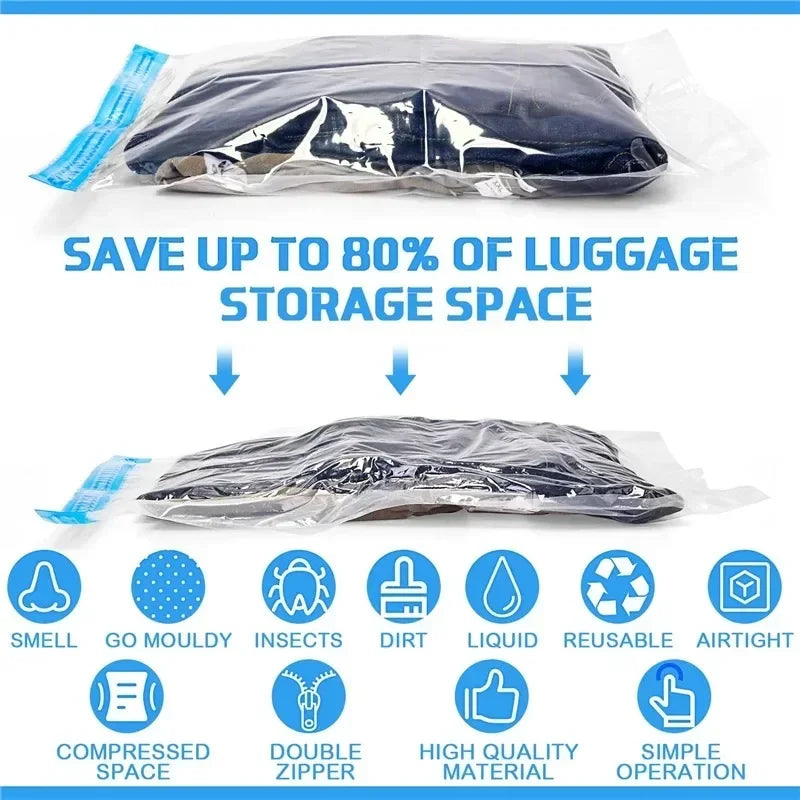 Vacuum Bags for Storing Clothes.