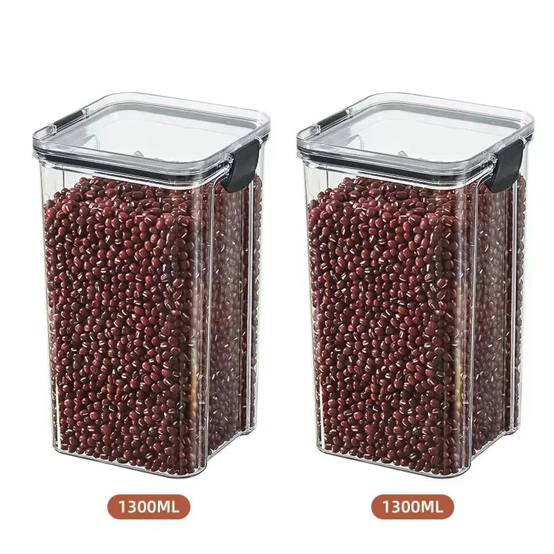 Kitchen Stackable Sealed Jar Food Storage Box