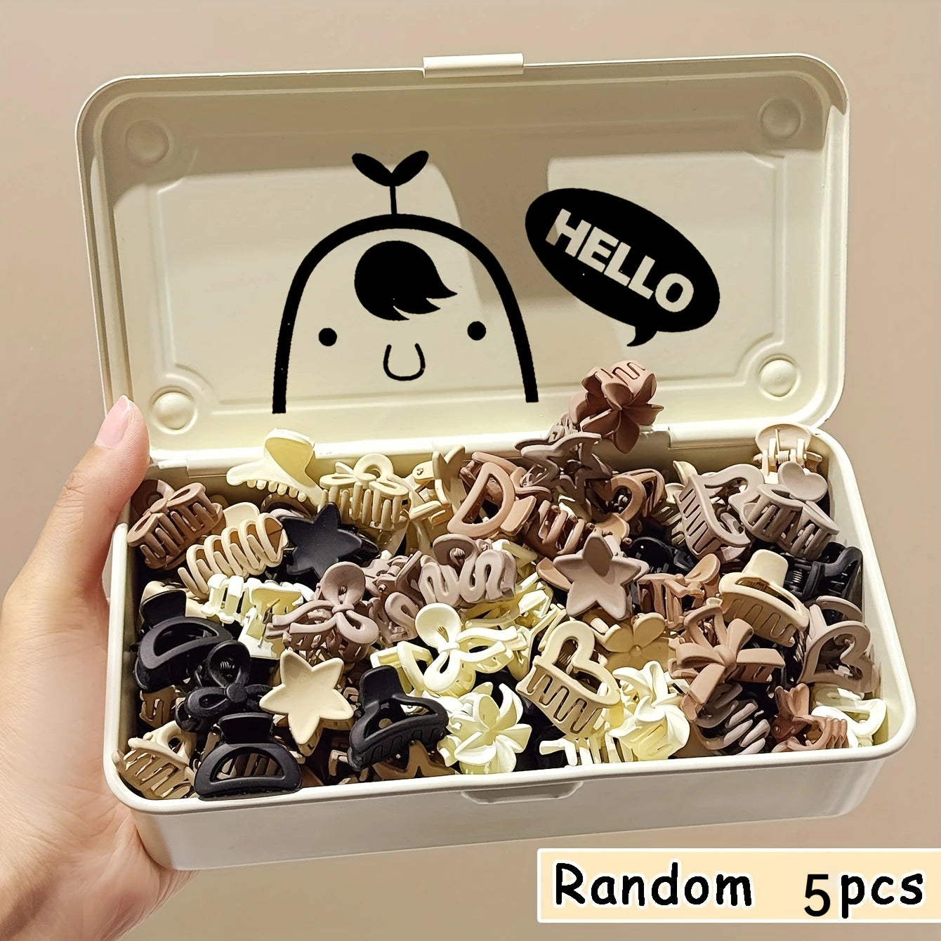 Mixed Pack Small Clips, Cute Girl Accessories