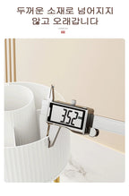 Rotating Makeup Brush Organizer 360 Degree Spinning Storage Box Cosmetic Brush Holder Desktop Organizer Pen Pencil Container