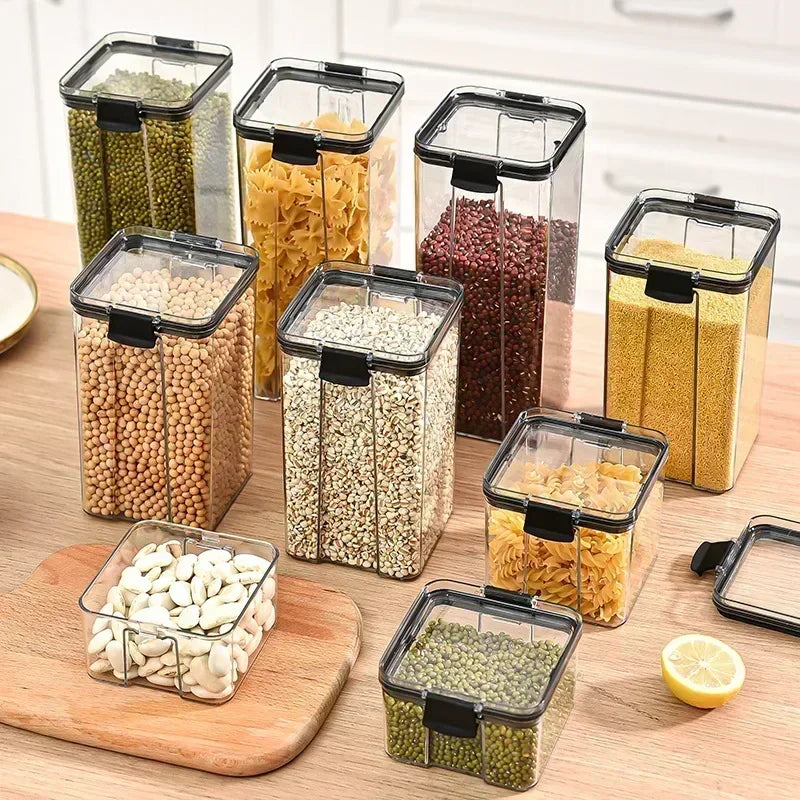 Kitchen Stackable Sealed Jar Food Storage Box