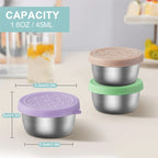 Reusable Leakproof Salad Dressing Containers With Lids