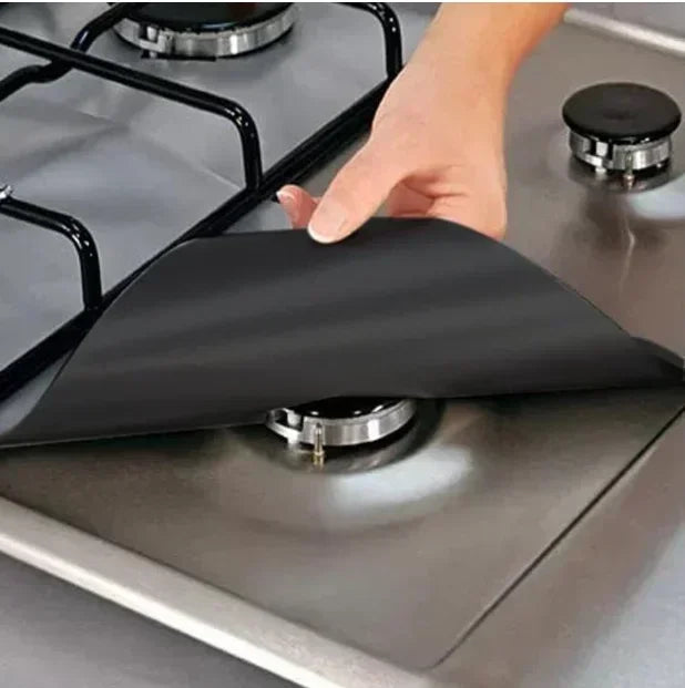 1/4PCS Gas Stove Protector Stovetop Burner Covers Kitchen Accessories Washable Mat  Cover for stove