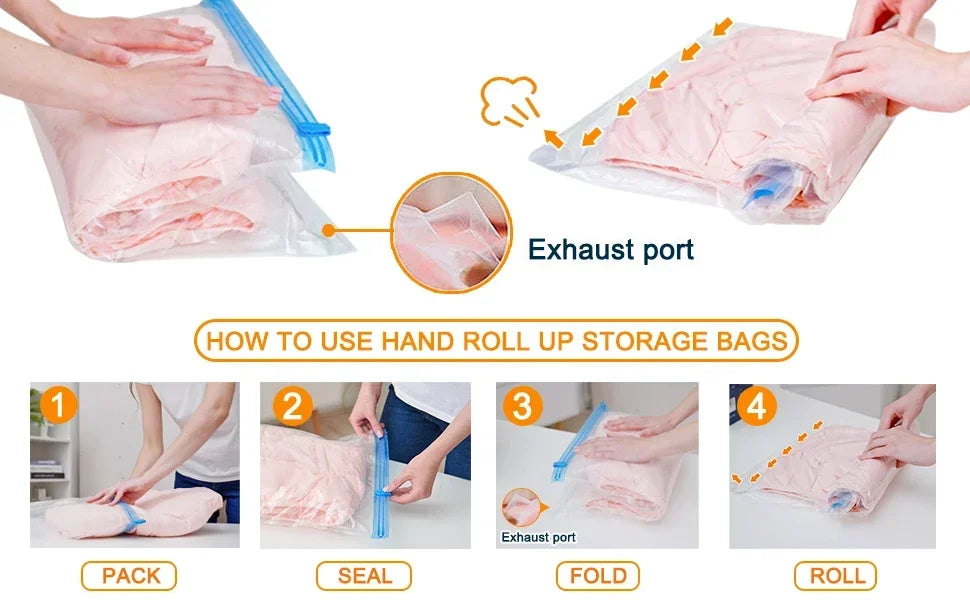 Vacuum Bags for Storing Clothes.