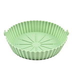 Air Fryer Silicone Liners Pot, Airfryer Basket, Replacement of Flammable Parchment Paper, Reusable Baking Tray Oven Accessories