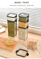 Kitchen Stackable Sealed Jar Food Storage Box