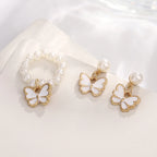 Sweet Jewellery Set Butterfly Pendant