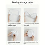 Collapsible Pop-up Mesh Laundry Basket Portable Clothes Hamper for Easy Washing and Storage of Dirty Clothes Socks Toys Sundries