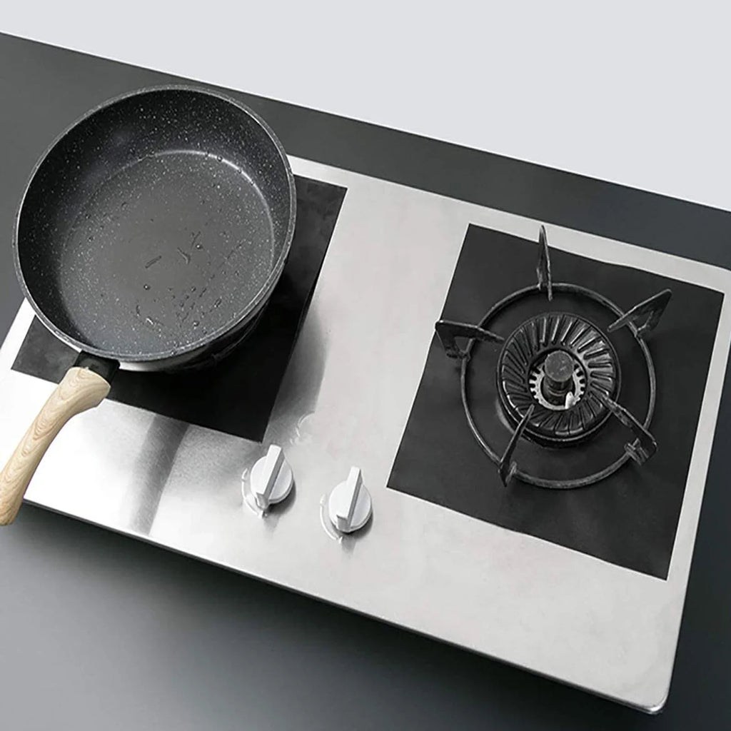 1/4PCS Gas Stove Protector Stovetop Burner Covers Kitchen Accessories Washable Mat  Cover for stove
