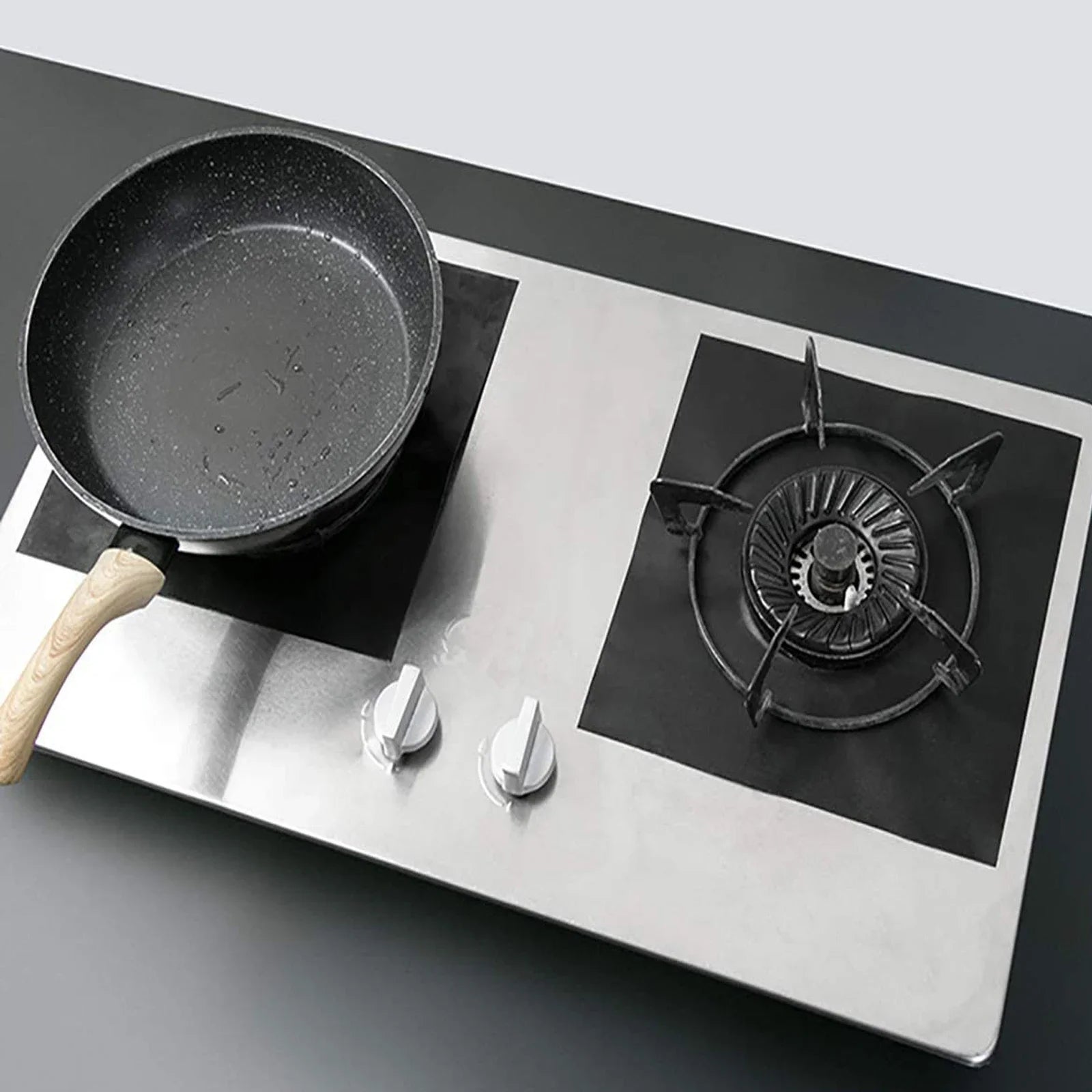 1/4PCS Gas Stove Protector Stovetop Burner Covers Kitchen Accessories Washable Mat  Cover for stove