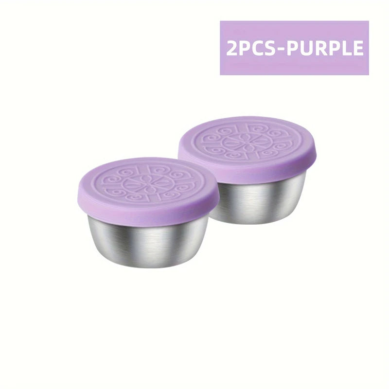 Reusable Leakproof Salad Dressing Containers With Lids