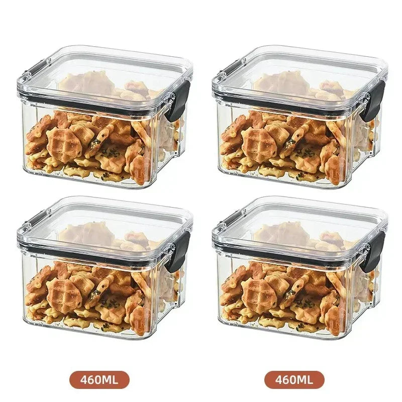 Kitchen Stackable Sealed Jar Food Storage Box