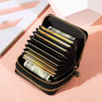 Women Zipper Short Style Purse