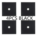 1/4PCS Gas Stove Protector Stovetop Burner Covers Kitchen Accessories Washable Mat  Cover for stove