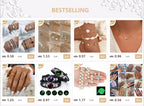 Boho Geometric Bracelet & Bangle Sets For Women Vintage Star Map Hand Heart charm Beads Chains Fashion Jewelry Accessories