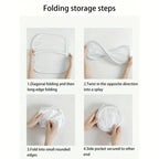 Collapsible Pop-up Mesh Laundry Basket Portable Clothes Hamper for Easy Washing and Storage of Dirty Clothes Socks Toys Sundries