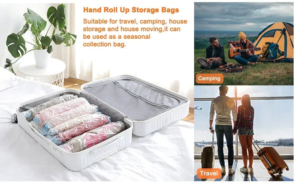 Vacuum Bags for Storing Clothes.