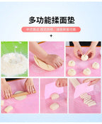 Silicone Baking Mat Pizza Dough Maker Pastry Kitchen Gadgets Cooking Tools Utensils Bakeware Kneading Accessories Lot
