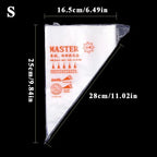 Disposable Cream Pastry Bags Cake Piping Bag Decorating Tool Cupcake Piping Kitchen Baking Accessories 200 /100/50/20Pcs