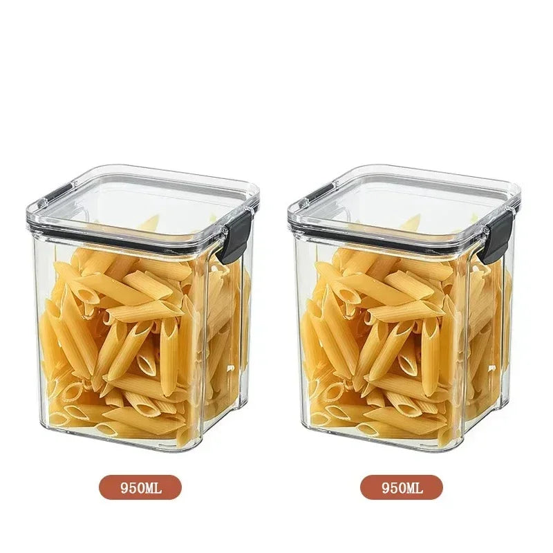 Kitchen Stackable Sealed Jar Food Storage Box