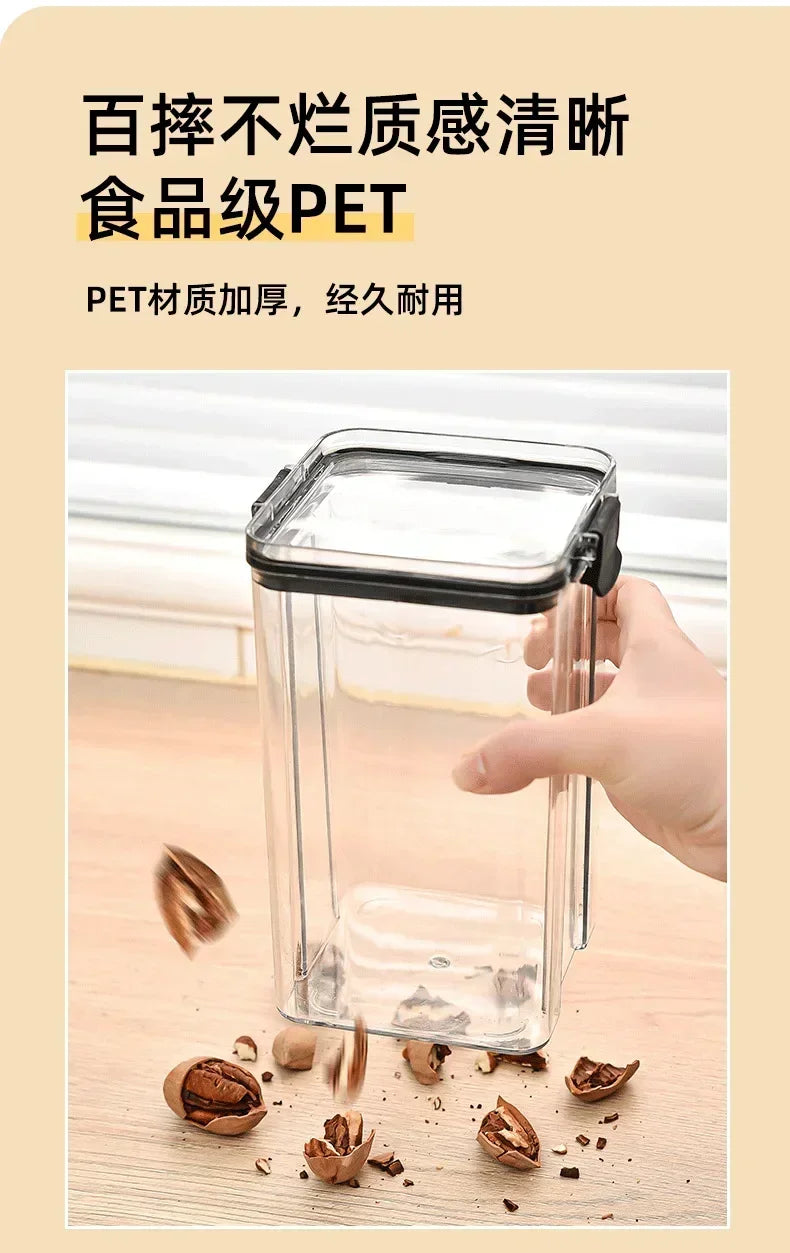 Kitchen Stackable Sealed Jar Food Storage Box