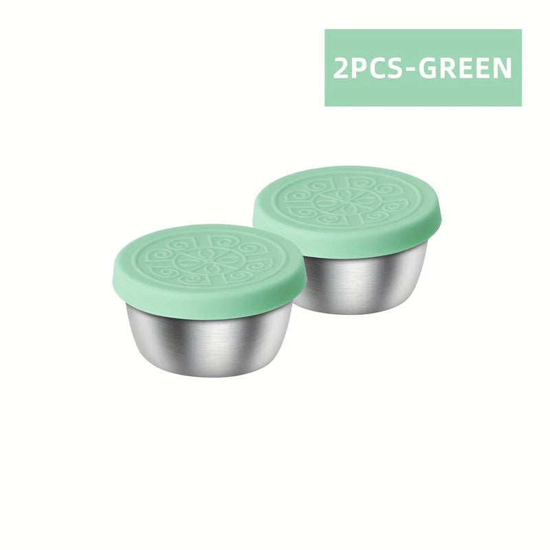 Reusable Leakproof Salad Dressing Containers With Lids