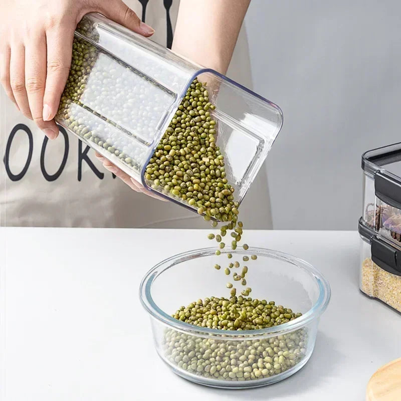 Kitchen Stackable Sealed Jar Food Storage Box