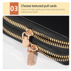 Women Zipper Short Style Purse