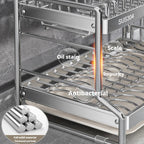New Dish Drainer Kitchen Storage Organization Stainless Steels Drainer Kitchen Dishes Kitchenware Tableware Drainer Board Rack