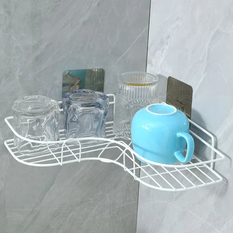 Bathroom Shelf Shampoo Storage Rack Holder