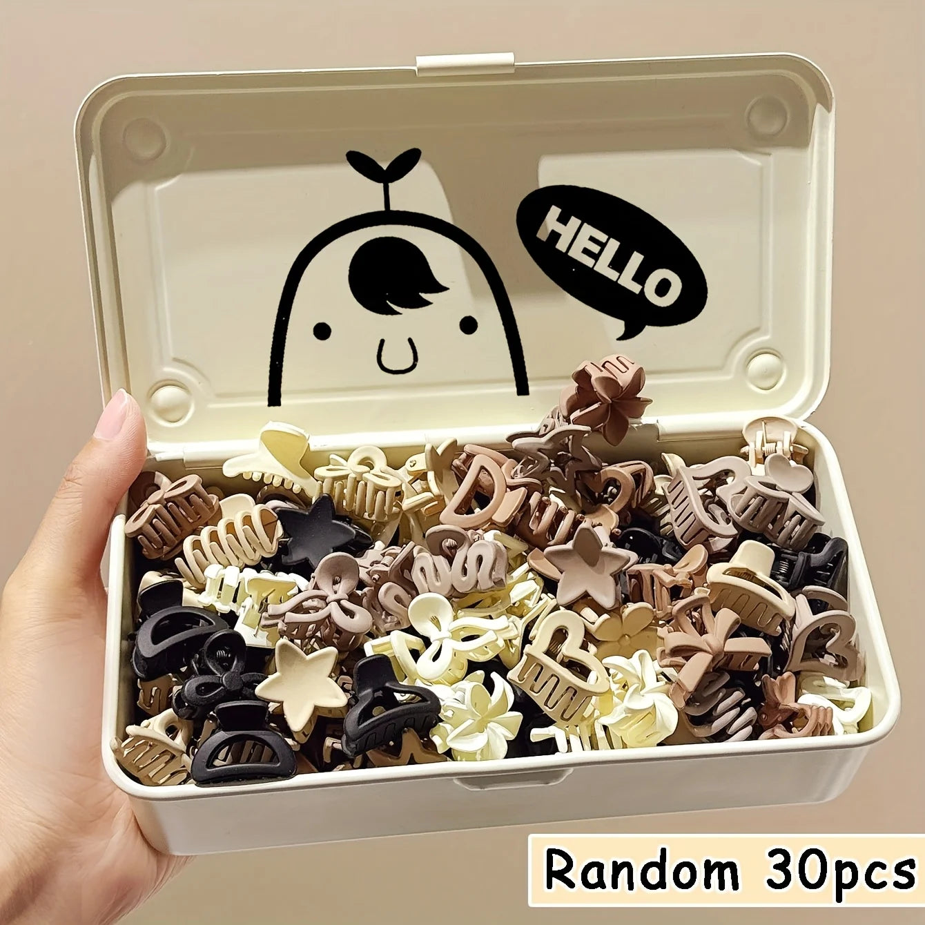 Mixed Pack Small Clips, Cute Girl Accessories