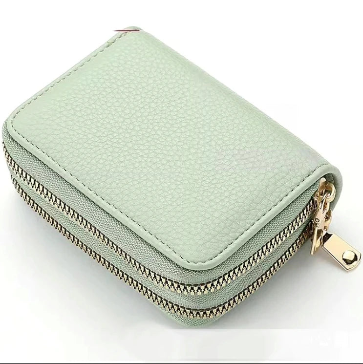 Women Zipper Short Style Purse
