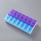 14 Grids 7 Days Weekly Pill Case Medicine Tablet Dispenser Organizer Pill Box Splitters Pill Storage  Storage