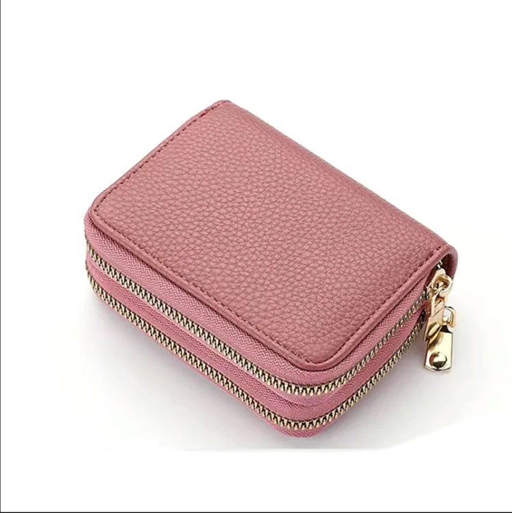 Women Zipper Short Style Purse