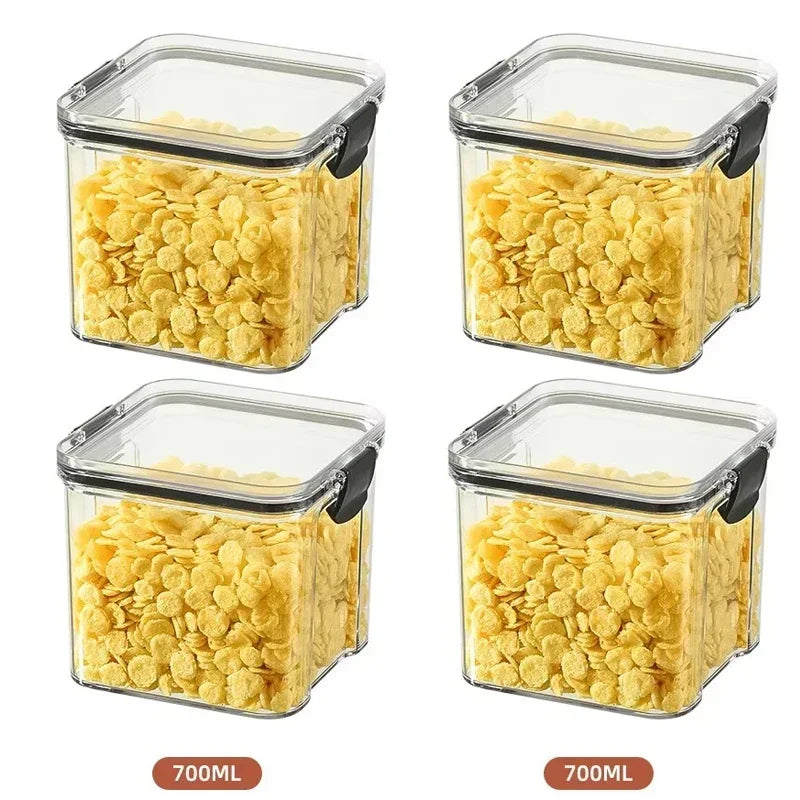 Kitchen Stackable Sealed Jar Food Storage Box