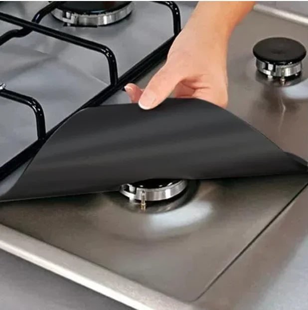 1/4PCS Gas Stove Protector Stovetop Burner Covers Kitchen Accessories Washable Mat  Cover for stove